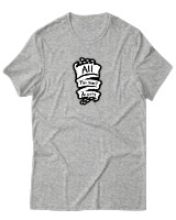 T-Shirt Αντρικό - All This Time...Always - Color Thumbnail Γκρι Μελανζέ
