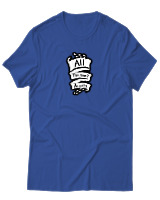 T-Shirt Αντρικό - All This Time...Always - Color Thumbnail Μπλε Ρουά