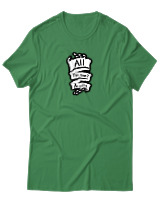 T-Shirt Αντρικό - All This Time...Always - Color Thumbnail Πράσινο