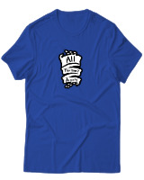 T-Shirt  Γυναικείο - All This Time...Always - Color Thumbnail Μπλέ Ρουά