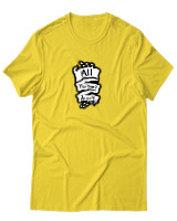 T-Shirt  Γυναικείο - All This Time...Always - Color Thumbnail Κίτρινο Χρυσό