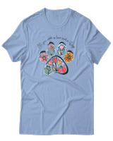 T-Shirt Αντρικό - All You Need - Color Thumbnail Γαλάζιο