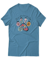 T-Shirt Αντρικό - All You Need - Color Thumbnail Τιρκουάζ