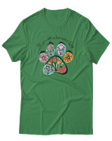 T-Shirt Αντρικό - All You Need - Color Thumbnail Πράσινο