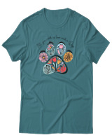 T-Shirt Αντρικό - All You Need - Color Thumbnail Μπλε Πράσινο