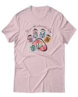 T-Shirt Αντρικό - All You Need - Color Thumbnail Απαλό Ροζ