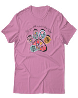 T-Shirt Αντρικό - All You Need - Color Thumbnail Ροζ