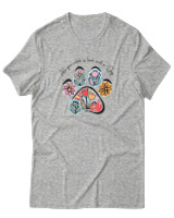 T-Shirt  Γυναικείο - All You Need - Color Thumbnail Γκρί Μελανζέ