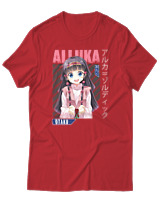 T-Shirt Αντρικό - Alluka Zoldyck - Color Thumbnail Κόκκινο