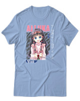 T-Shirt Αντρικό - Alluka Zoldyck - Color Thumbnail Γαλάζιο