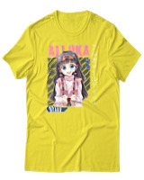 T-Shirt Αντρικό - Alluka Zoldyck - Color Thumbnail Κίτρινο