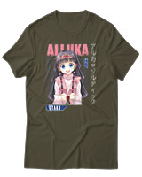 T-Shirt Αντρικό - Alluka Zoldyck - Color Thumbnail Χακί