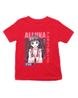 T-Shirt  Παιδικό - Alluka Zoldyck - Color Thumbnail Κόκκινο