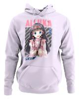 Φούτερ με κουκούλα Γυναικείο - Alluka Zoldyck - Color Thumbnail Lilac