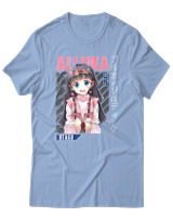 T-Shirt  Γυναικείο - Alluka Zoldyck - Color Thumbnail Γαλάζιο