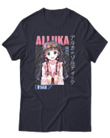 T-Shirt  Γυναικείο - Alluka Zoldyck - Color Thumbnail Σκούρο Μπλέ