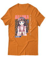 T-Shirt  Γυναικείο - Alluka Zoldyck - Color Thumbnail Πορτοκαλί