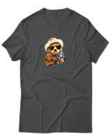 T-Shirt Αντρικό - Aloha Bear - Color Thumbnail Ανθρακί