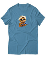 T-Shirt Αντρικό - Aloha Bear - Color Thumbnail Τιρκουάζ