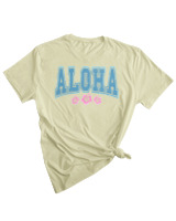 T-Shirt Woman Fashion Γυναικείο - Aloha - Color Thumbnail SAGE GREEN