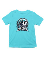 T-Shirt  Παιδικό - Alpha Gamer - Color Thumbnail Οινοπνευματί