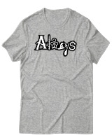 T-Shirt Αντρικό - Always Magic - Color Thumbnail Γκρι Μελανζέ