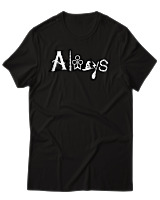 T-Shirt Αντρικό - Always Magic - Color Thumbnail Μαύρο