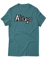 T-Shirt Αντρικό - Always Magic - Color Thumbnail Μπλε Πράσινο