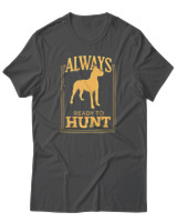 T-Shirt Αντρικό - Always Ready To Hunt - Color Thumbnail Ανθρακί