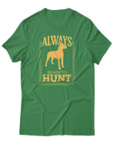 T-Shirt Αντρικό - Always Ready To Hunt - Color Thumbnail Πράσινο