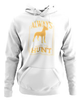 Φούτερ με κουκούλα Γυναικείο - Always Ready To Hunt - Color Thumbnail ΄Ασπρο