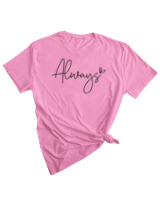 T-Shirt Woman Fashion Γυναικείο - Always - Color Thumbnail PINK