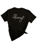 T-Shirt Woman Fashion Γυναικείο - Always - Color Thumbnail BLACK