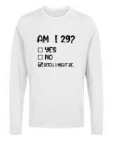 Μακρυμάνικο Μακό Αντρικό - Am I 29  - Color Thumbnail 'Ασπρο