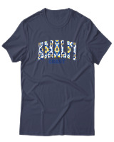 T-Shirt  Γυναικείο - Amalfi Coast - Color Thumbnail Μπλέ Γκρί