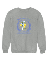 Φούτερ χωρίς κουκούλα Αντρικό - Amalfi Lemon - Color Thumbnail Γκρι Μελανζέ