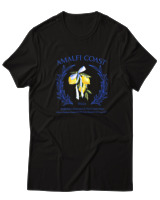 T-Shirt  Γυναικείο - Amalfi Lemon - Color Thumbnail Μαύρο