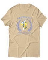 T-Shirt  Γυναικείο - Amalfi Lemon - Color Thumbnail Μπέζ
