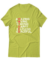 T-Shirt Αντρικό - Amazing Mother - Color Thumbnail Λαχανί