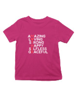 T-Shirt  Παιδικό - Amazing Mother - Color Thumbnail Φουξια