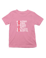 T-Shirt  Παιδικό - Amazing Mother - Color Thumbnail Ροζ