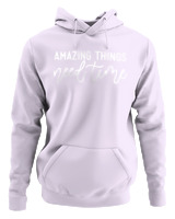 Φούτερ με κουκούλα Γυναικείο - Amazing Things - Color Thumbnail Lilac