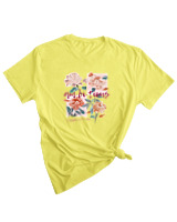 T-Shirt Woman Fashion Γυναικείο - Ambitions - Color Thumbnail LIGHT YELLOW