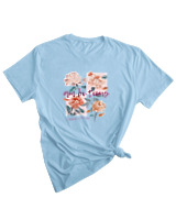 T-Shirt Woman Fashion Γυναικείο - Ambitions - Color Thumbnail SKY BLUE