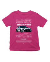 T-Shirt  Παιδικό - AMG - Color Thumbnail Φουξια
