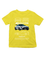 T-Shirt  Παιδικό - AMG - Color Thumbnail Κίτρινο