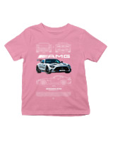 T-Shirt  Παιδικό - AMG - Color Thumbnail Ροζ