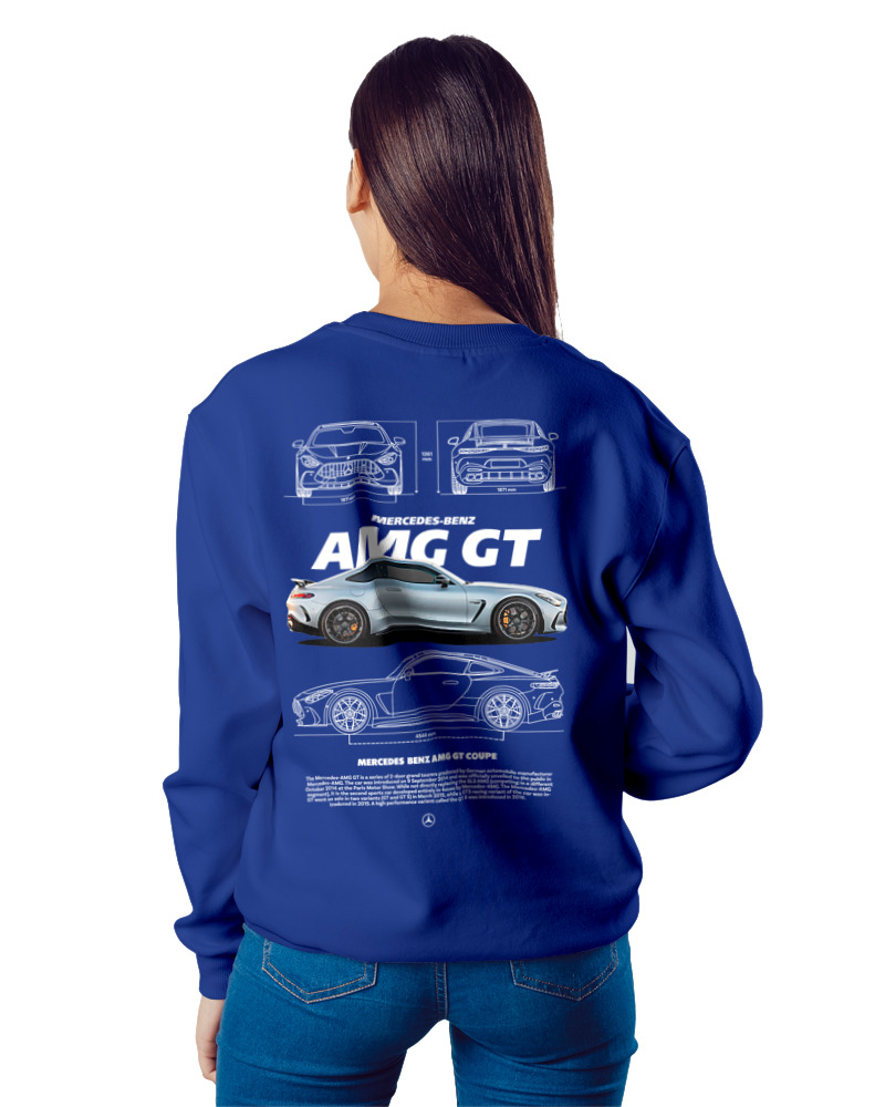 Φούτερ χωρίς κουκούλα Γυναικείο - AMG GT - Image 1