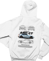 Φούτερ με κουκούλα Παιδικό - AMG GT - Color Thumbnail 'Ασπρο