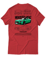 T-Shirt Αντρικό - AMG GT R - Color Thumbnail Κόκκινο